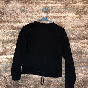 Cropped sweatshirt